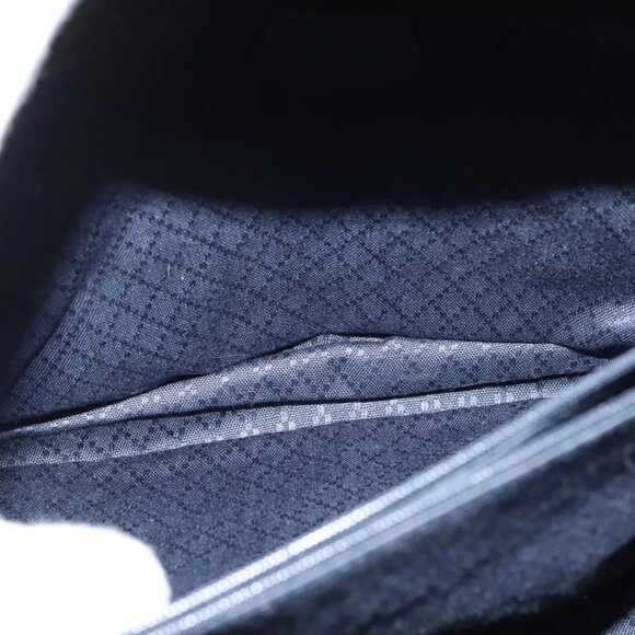 GUCCI Bamboo Hand Bag Suede Navy Gold 002 2855 0322 0 Auth ep10056 - Picture 14 of 16